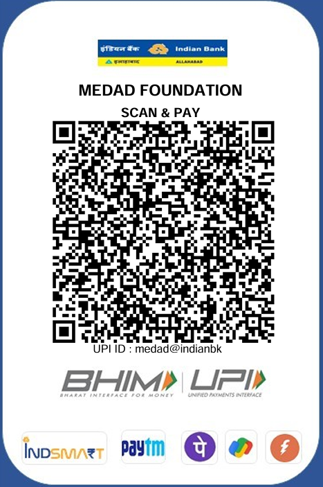 Medad Foundation UPI Donation QR